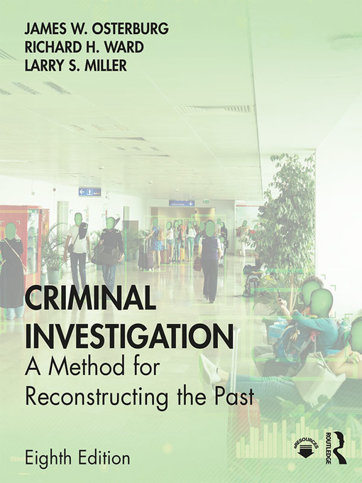 Title details for Criminal Investigation by James W. Osterburg - Available